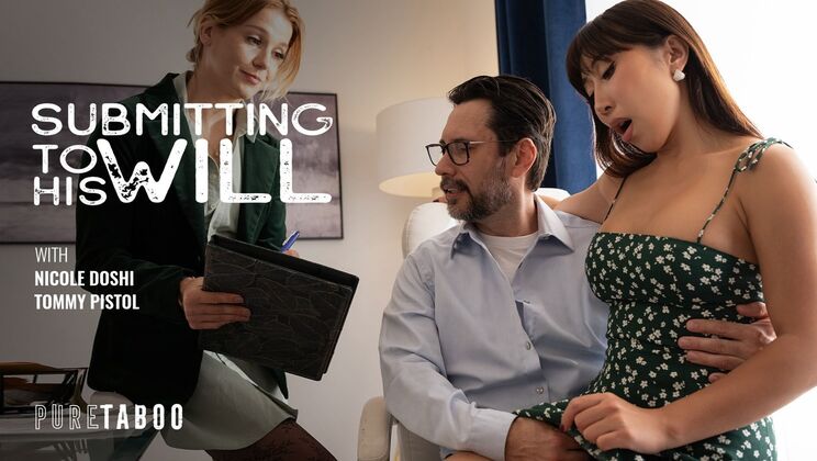 Nicole Doshi’s Big Cock Blowjob and Gagging