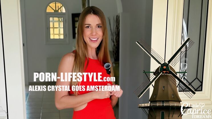 Amsterdam Solo: Alexis Crystal Plays with Her Pussy