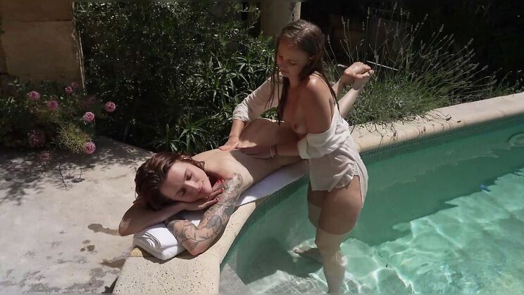 Small Tits Lesbians Alice N and Alice E in Intimate Action