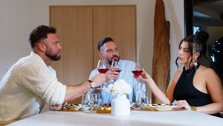 Lie With Me - Big Ass Brunette Gagging on European Cock