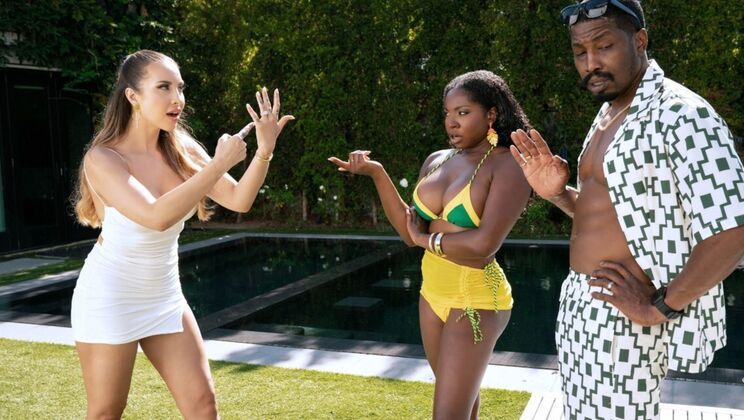 Interracial Couple's Sexy Fantasies