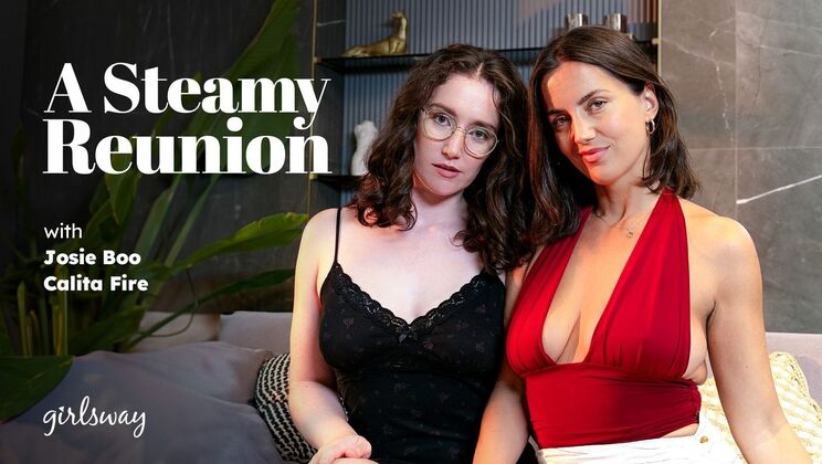 Girlsway Lesbian Reunion: Rimming and Pussy Licking