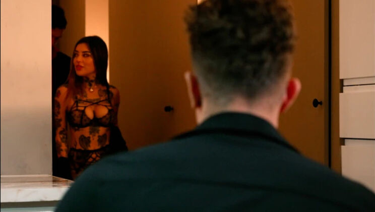 My wife, two studs, and my filthy eyes - Luxure