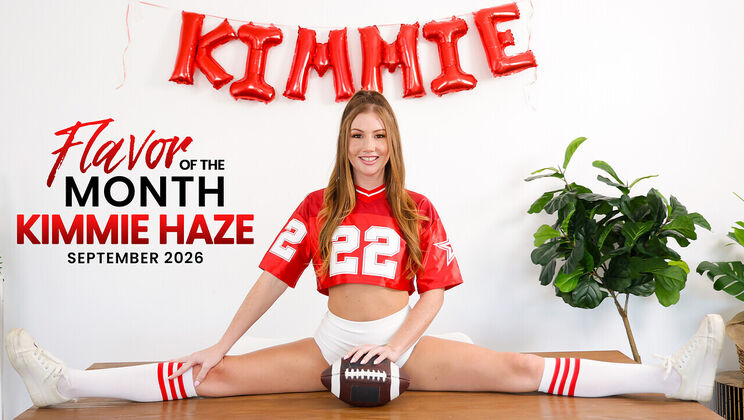 September Cutie Kimmie Haze - Landing Strip Pussy And Girl Finish