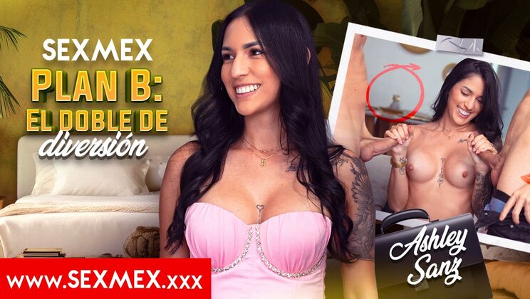 Colombian Ashley Sanz Double Fun