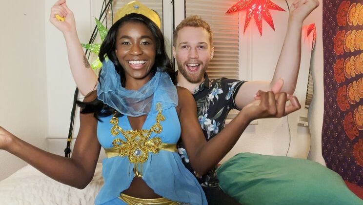 Jonte Fucks Nicole From Behind In Living Room