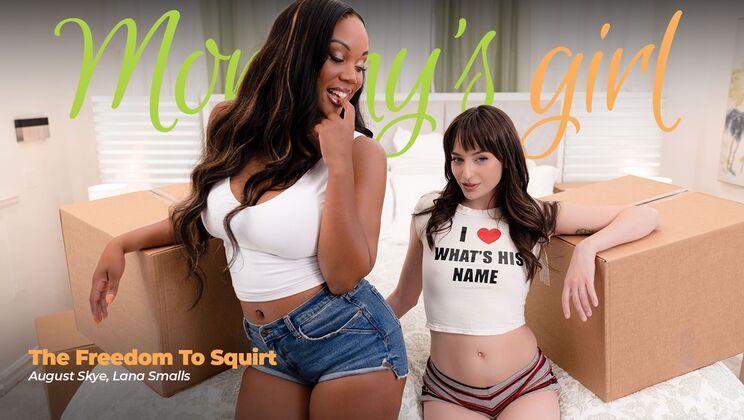 August Skye Teaches Lana Smalls to Squirt